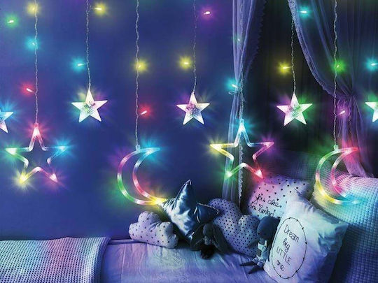 Luminite LED Multicolore USB tip Perdea 1buc