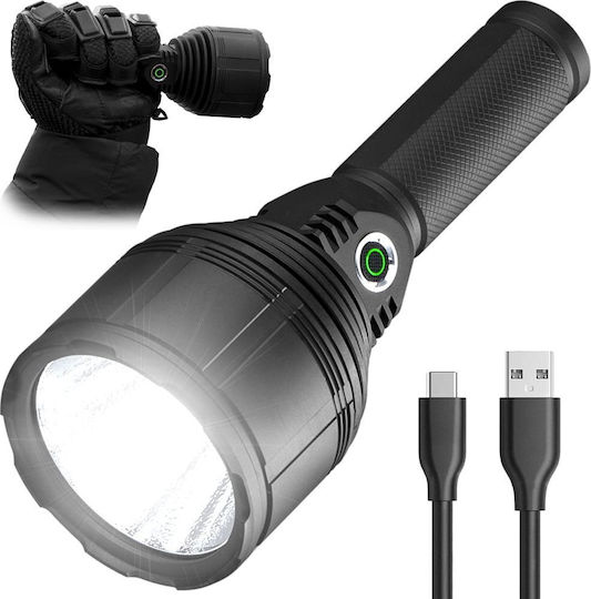 Vayox Pro Φακός LED με Μέγιστη Φωτεινότητα 3000lm