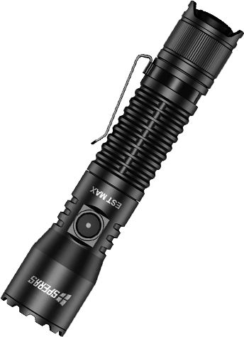 Speras Rechargeable Flashlight LED IP68 with Maximum Brightness 2500lm