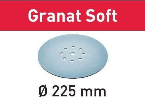 Festool Foaiă de șlefuit cu excentric K240 225x225mm Set 25buc