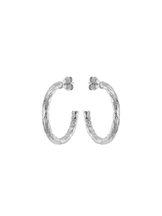 Vogue Earrings Hoops made of Silver