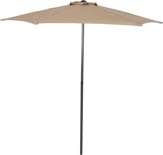 Garten- und Terrassen-Sonnenschirm Rundschreiben Aluminium Braune Φ1.2m