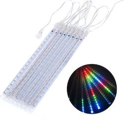 144 Светлини LED 2.4m. x 30бр Многоцветни Слънчеви тип Дъжд 1бр