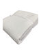 MayHome Piqué Bett King Size 260x240cm Weiß