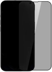 Nuglas Full Face Tempered Glass Μαύρο (iPhone 15)