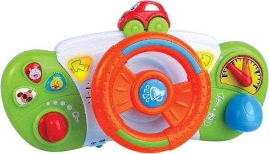 Dumel Steering Wheel with Light and Sounds for 6++ Months