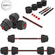 HMS Dumbbell Set with Bar Total Weight 40kg
