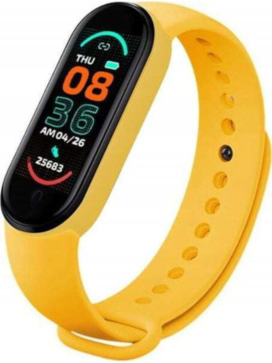 Techonic M6 Activity Tracker Gelb