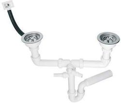 McAlpine Double Sink Siphon