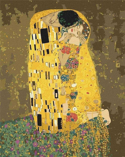 Pictură după numere Sărutul 2 de Gustav Klimt