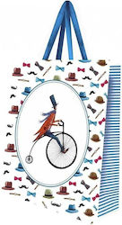 Cozywood Large Decorative Gift Bag Retro Bike