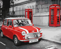 Painting By Numbers Colors London 40x50 Painting By Numbers Colors London 40x50