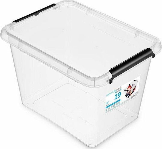 Orplast Cutie De Depozitare Din Plastic Cu Capac 19lt