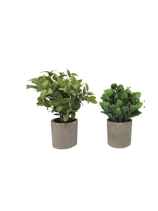 AGC Artificial Plant in Small Pot 20cm 1pcs (Various Designs)