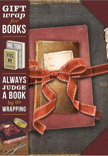 Gift Wrapping Paper Book Vintage Books
