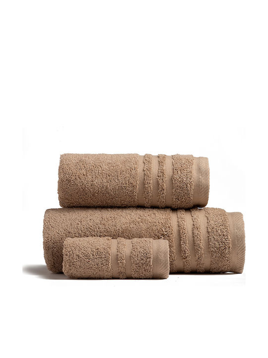 Melinen Bath Towel Premio 80x150cm Mocca Weight...