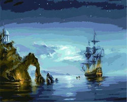 Painting By Numbers Scottish Night 30x40cm