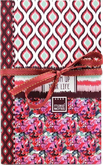 Make Notes Bloom Notebook A6 32 Single Pages 3pcs
