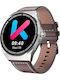 Kumi GT5 MAX Smartwatch με Παλμογράφο (Γκρι)