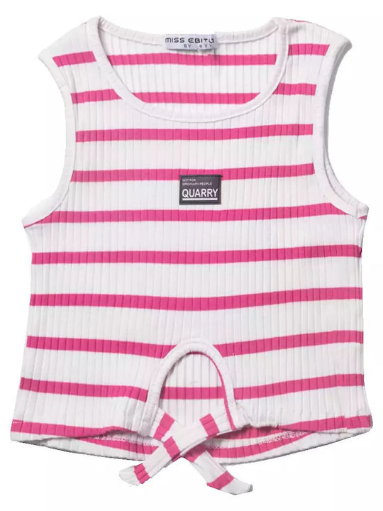 Evita Kids Blouse Sleeveless Fuchsia