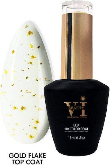 Beauty VI Топ покритие за Полу-перманентни Лакове 15мл