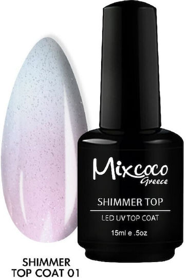 Mixcoco Топ покритие за Гел 15мл