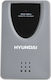 Hyundai WSSENZOR77 Wireless Stație meteorologică Digital De masă Gri