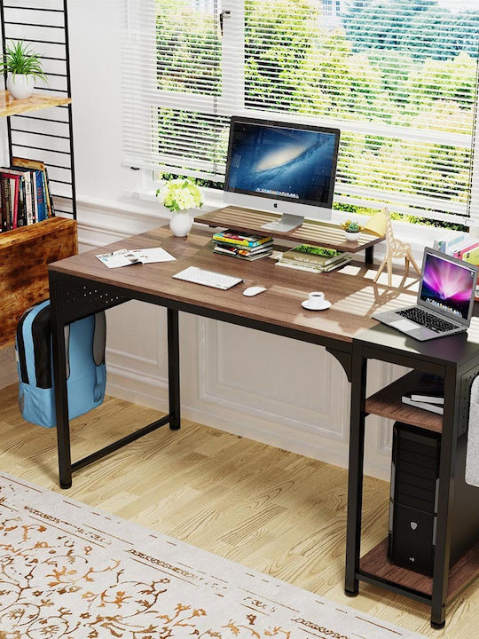 Desk ZX-SS140B-RWB Wooden RWB with Metal Legs 140x60x76.2cm