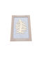 Uncle George Wall Decor White Wooden 21x1x14.5cm