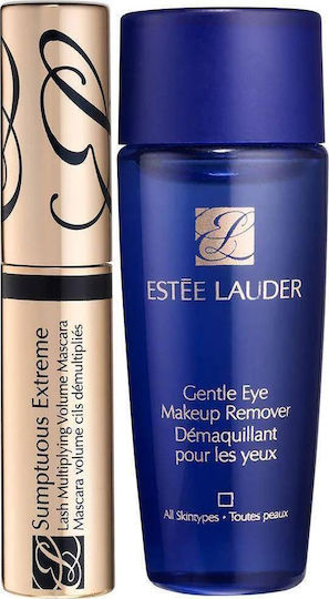 Estee Lauder_set Demachiant delicat pentru ochi 30 ml + Mascara Extreme Sumptuous Volume Multiplying Lash 2.8 ml