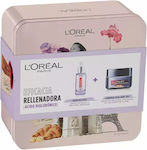 L'oréal Paris Revitalift Filler Case 2 Pcs Day Cream Spf50 50 Ml + Day Serum 50 Ml