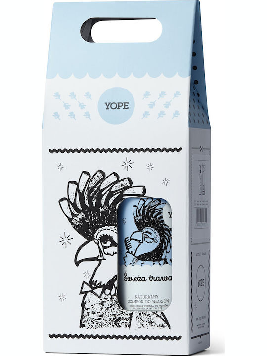 Yope Frisches Gras Shampoo Set 300ml + Frisches Gras Haarspülung 170ml
