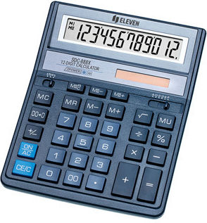 Eleven Liquids Calculator în Culoarea Albastru 1buc