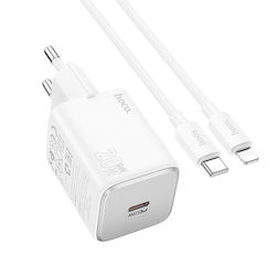 Hoco Încărcător cu Port USB-C și Cablu USB-C - ...
