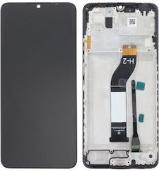 Οθόνη Lcd+touch με Πλαίσιο για Xiaomi Redmi 13C, POCO C65 (Μαύρο)
