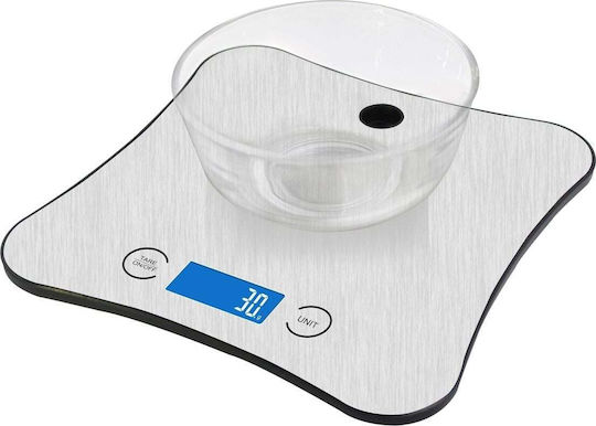 Platinet Digital Kitchen Scale Up To 5kg Gray