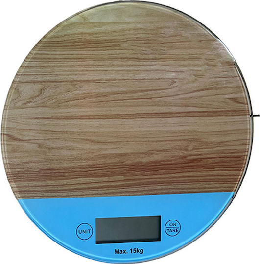 TnS Digital Kitchen Scale Up To 5kg Blue