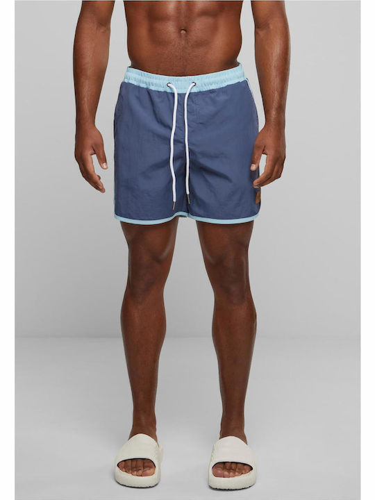 Urban Classics Herren Badebekleidung Shorts Blau