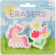 "Erasers 'Unicorn Spring' Set of 2 Pieces"