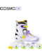 Micro Cosmo Inline Rollers Λευκά Παιδικά