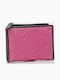 Portofel mic pentru femei cu buton Strawberry Pc701-1 Fuchsia