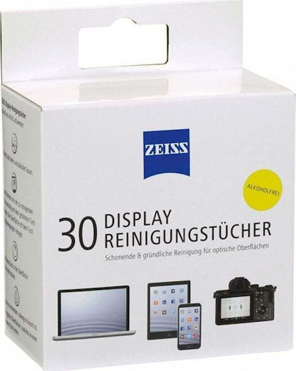 Zeiss Wipes Cleaning Screens Displays 30 Pcs Zs581998