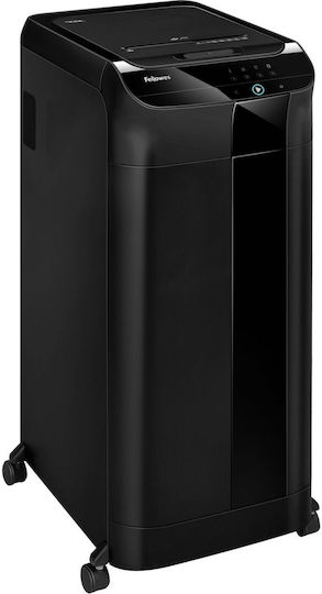 Fellowes Καταστροφέας Εγγράφων AutoMax 550C Cross Cut 550 Φύλλων με Κάδο 83lt