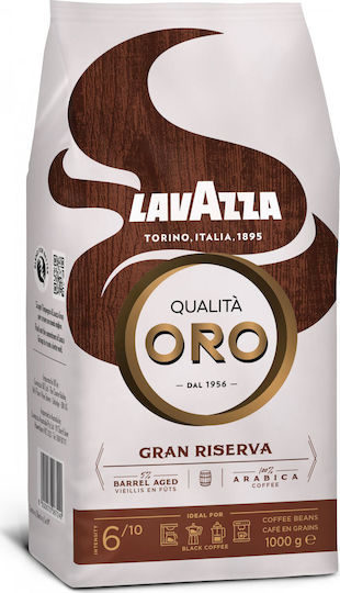 Lavazza Καφές Espresso Arabica Oro Gran Riserva σε Κόκκους 1kg