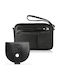 Leder Herrentasche Handtasche Schwarz