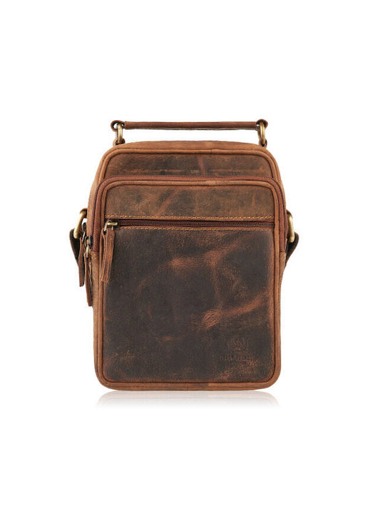 Paolo Peruzzi Men's Bag Shoulder / Crossbody Brown