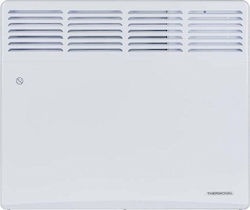 Thermoval Θερμοπομπός Τοίχου 1500W με Ηλεκτρονικό Θερμοστάτη Λευκός