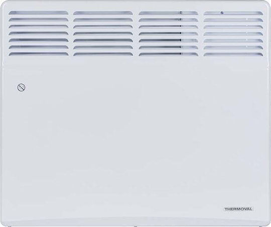 Thermoval Convectoare Perete 1500W cu Termostat Electronic Alb