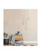 Italux Pendant Light Yellow with Socket G9 53x25cm