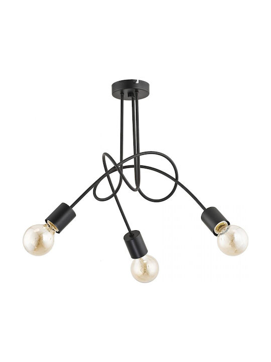 Alfa Pendant Light LED Black